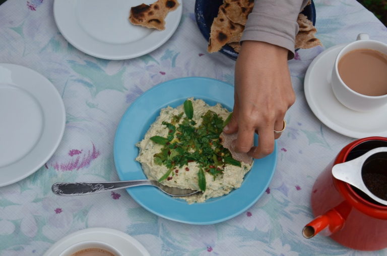 houmous aux herbes recette vegan