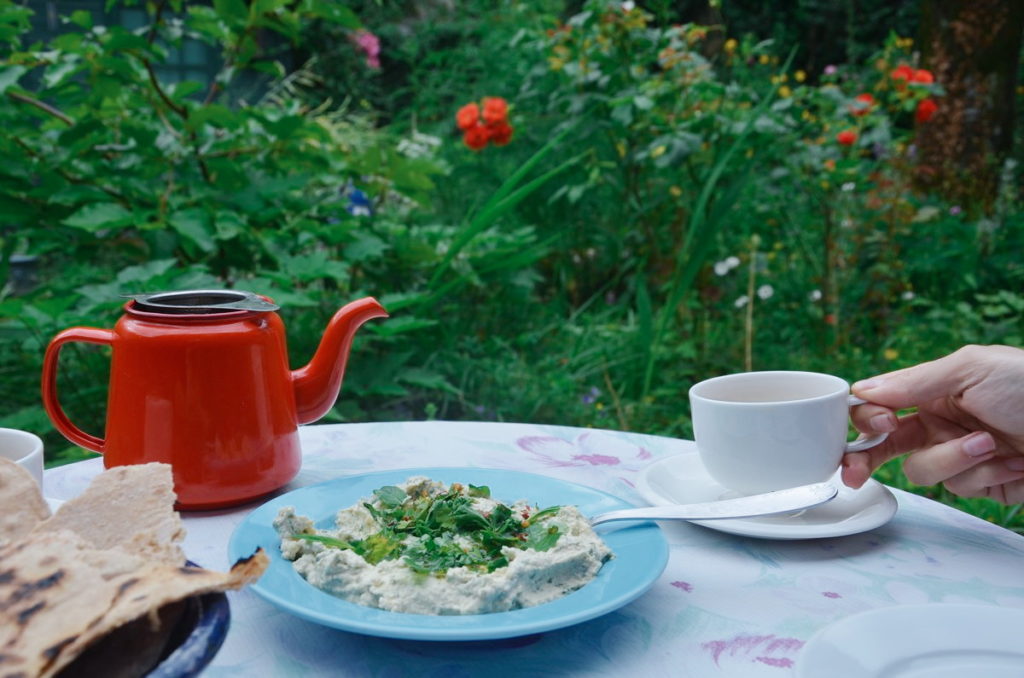 houmous aux herbes recette vegan