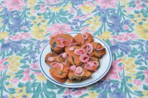 beignets d'aubergine à la farine de pois chiche (3)