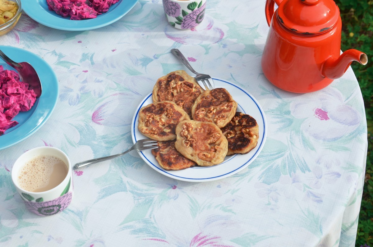 Pancakes à la banane vegan