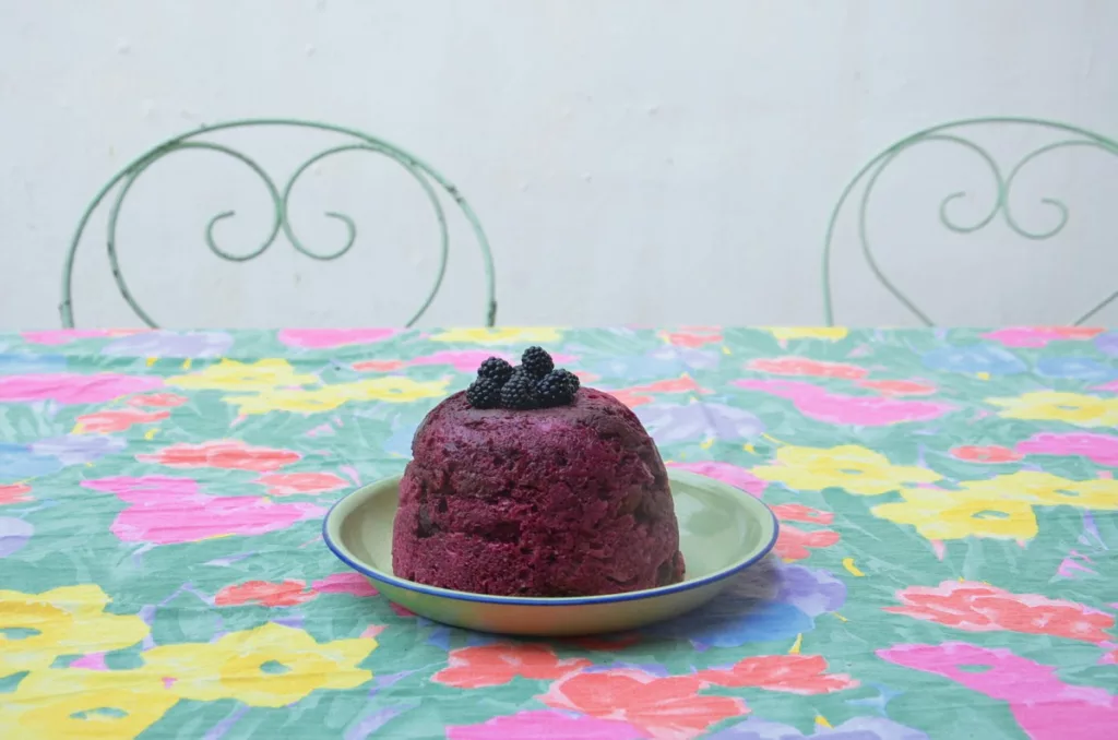 summer pudding anglais vegan