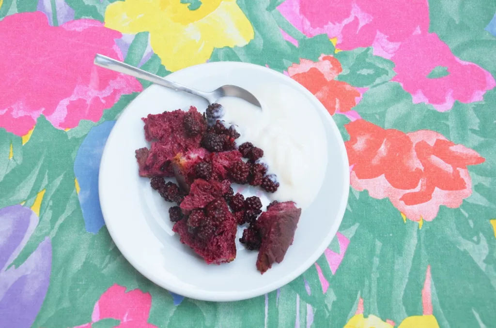 summer pudding anglais vegan